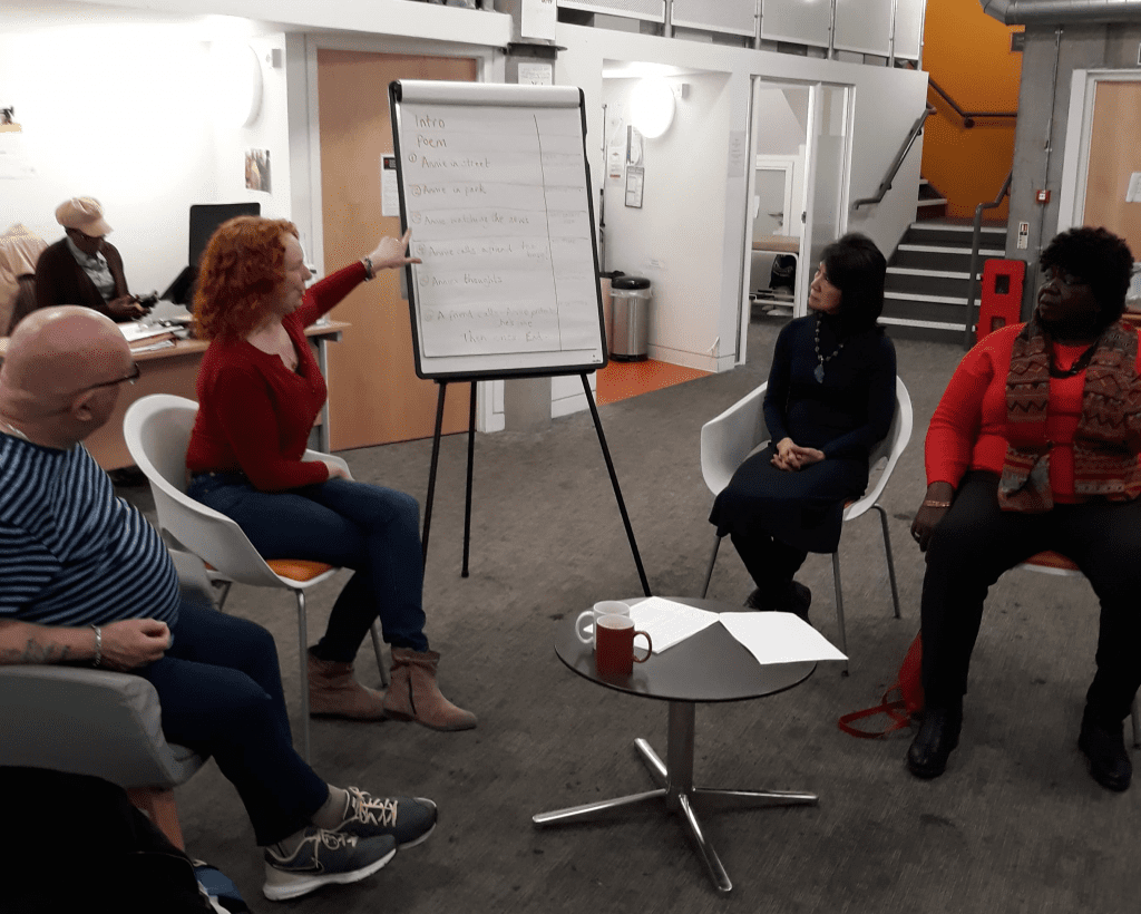 Theatre of the oppressed interactive workshop which aims to tackle social isolation