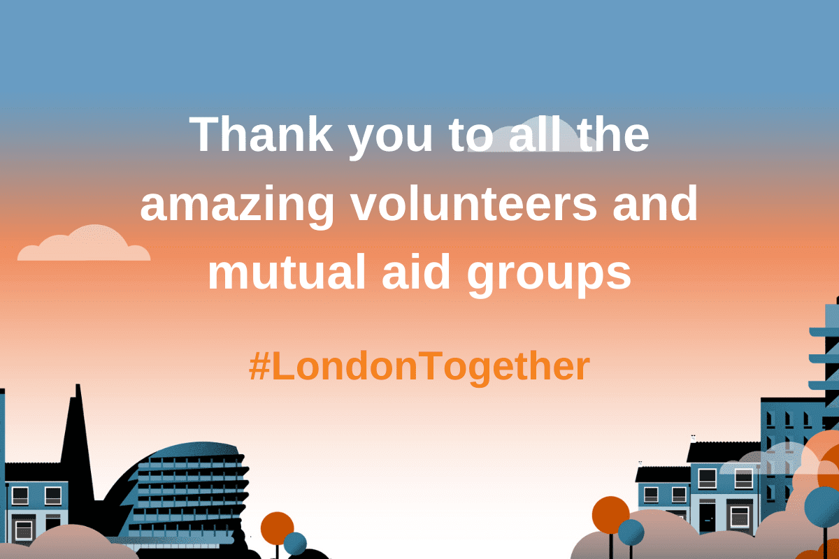 LondonTogether Paying tribute to the amazing work of volunteers and