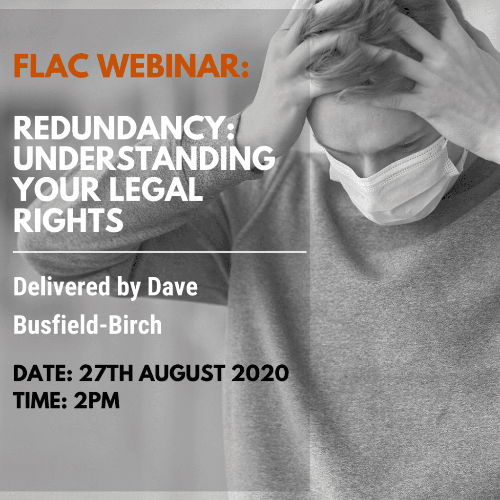 FLAC webinar: Redundancy - Understanding your legal rights