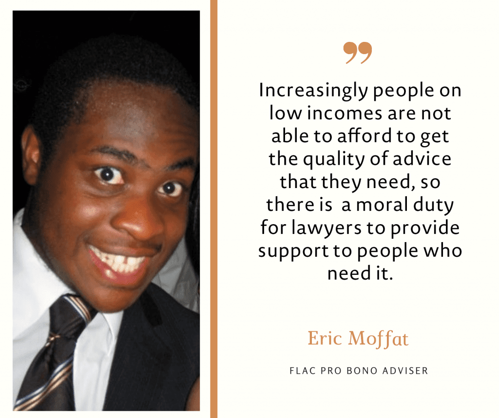 Eric Moffat - FLAC Pro Bono Adviser