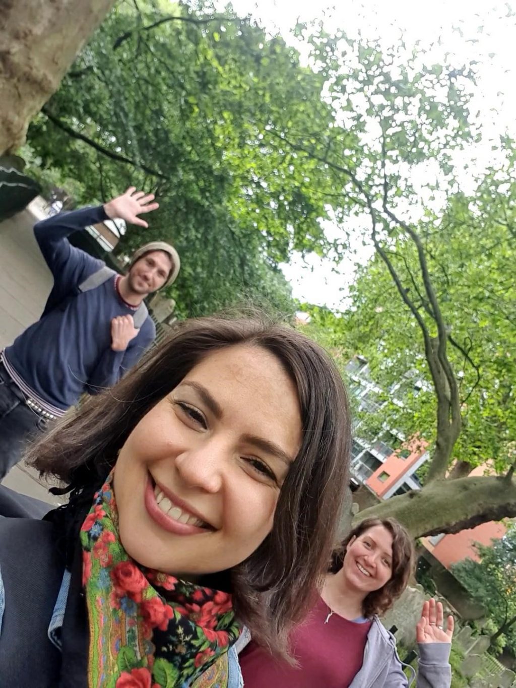 People participating in the London Legal Walk