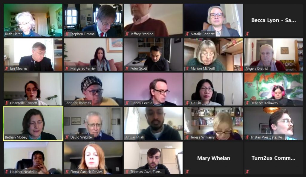 Pandemic Stories Group present to the APPGs