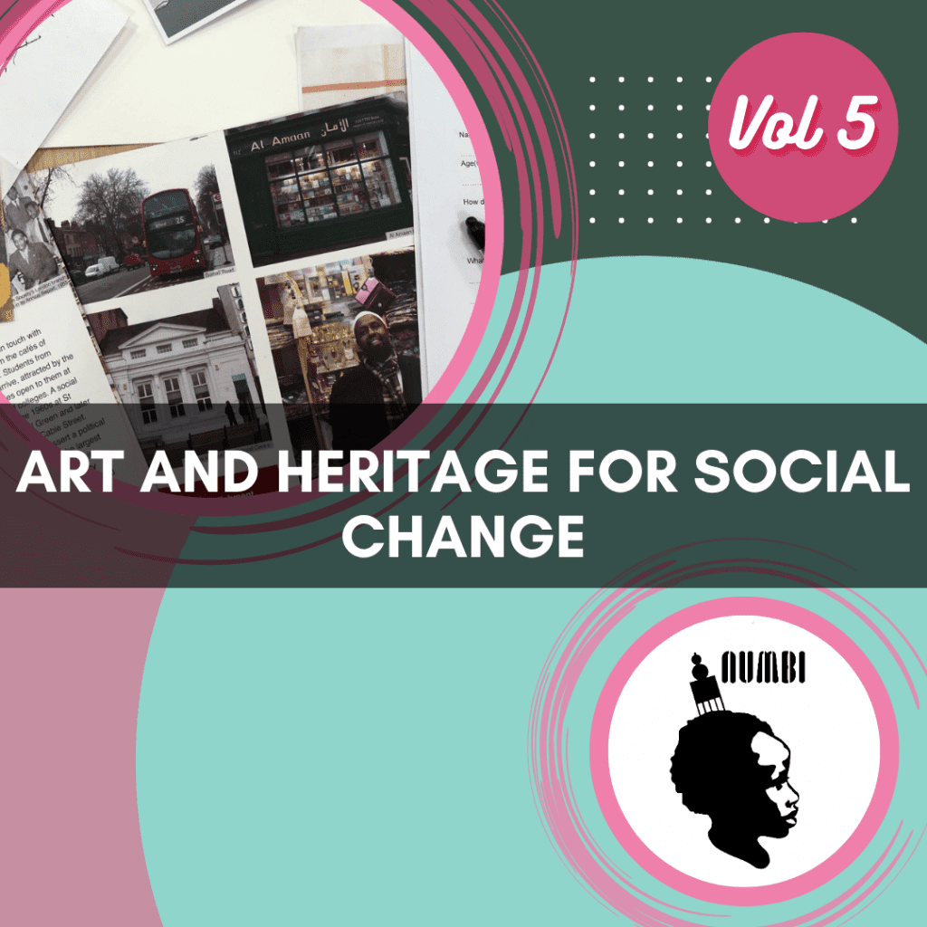 Art and Heritage for social change poster