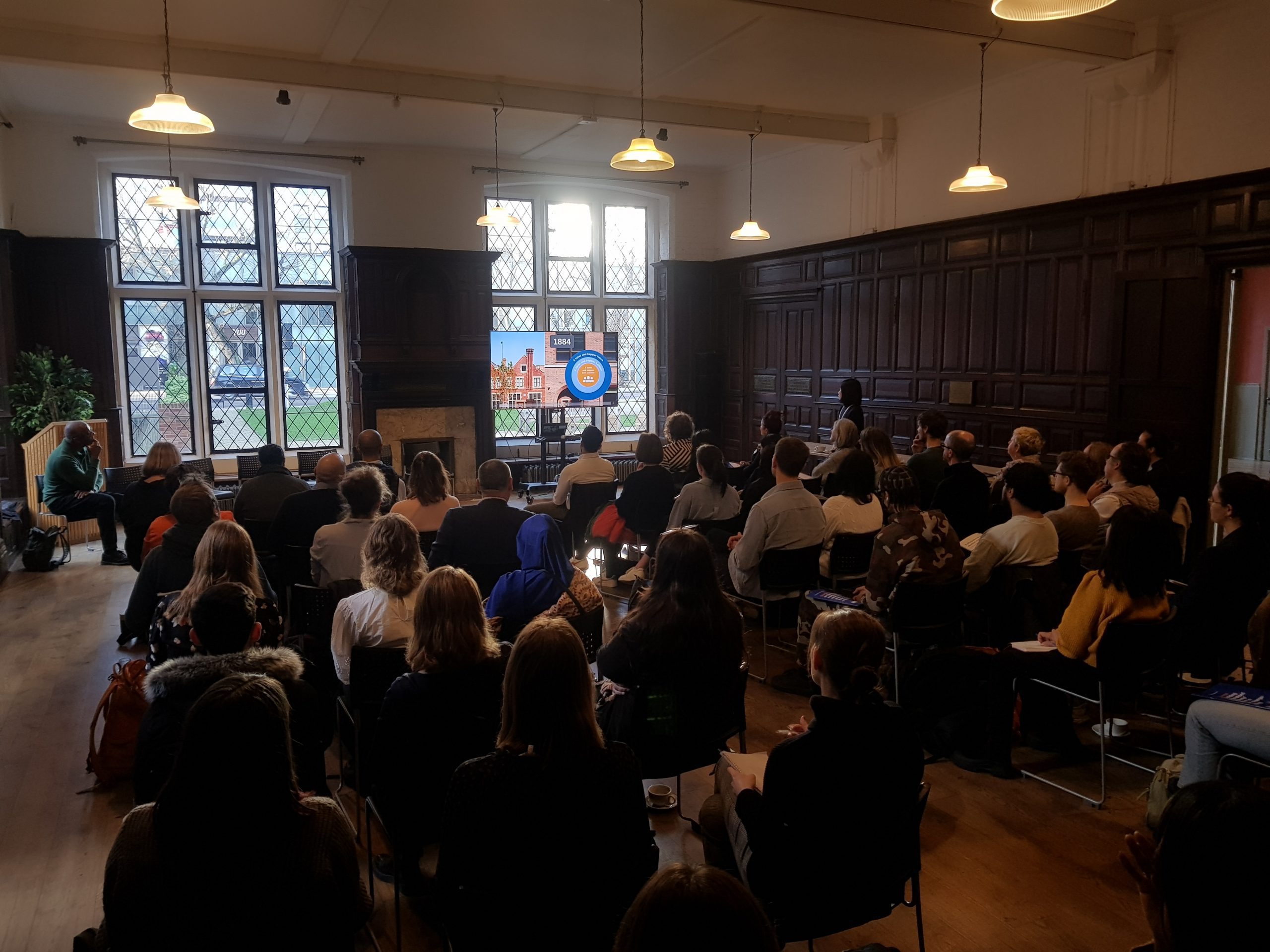 Attendees in Lecture Hall as we present 5 years of PAR