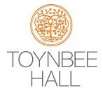 Orange tree of life logo above Toynbee Hall text