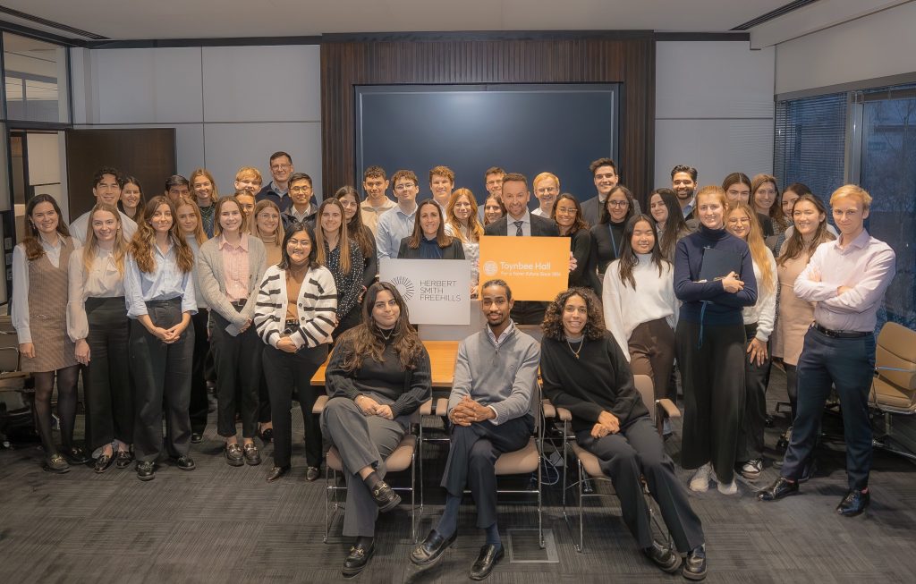 Toynbee Hall and Herbert Smith Freehills group photo